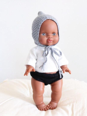Minikane Little African Baby Boy Doll - Blue Eyes