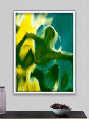 Framed Print - Abstract Pond