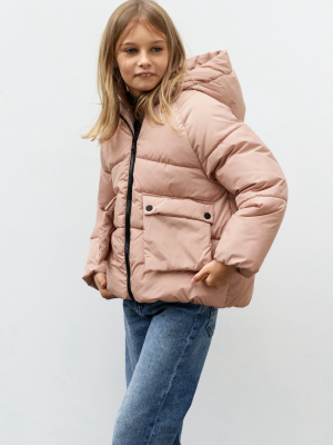 Plain Puffer Jacket