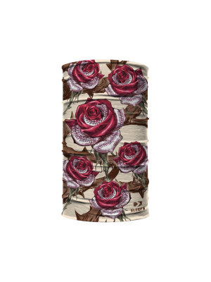 Baseball Roses Kids Neck Gaiter