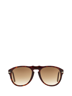 Persol 649 Series Aviator Frame Sunglasses