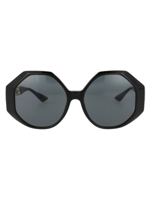 Versace Eyewear Square Frame Sunglasses