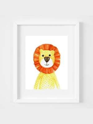 Leo The Lion Print