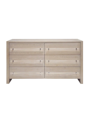 Six Drawer Chest With Acrylic Hardware In Various Colors