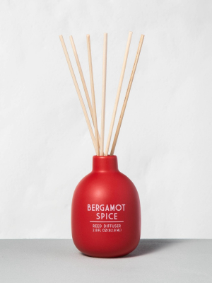 2.8 Fl Oz Bergamot Spice Ceramic Holiday Oil Diffuser - Hearth & Hand™ With Magnolia