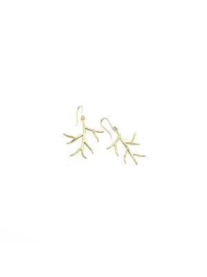 Hannah Blount 14k Little Branch Earrings