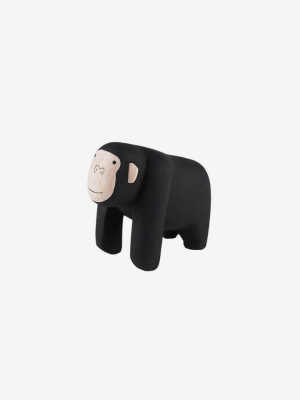 Polepole Miniature Wooden Animals - Gorilla