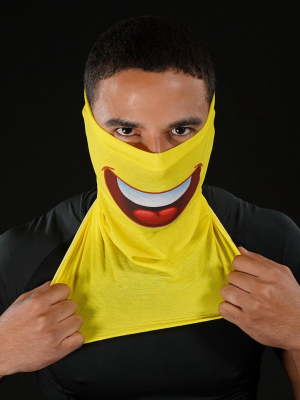 Happiness Emoticon Neck Gaiter