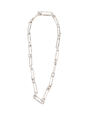 Givenchy	paperclip Detailed Necklace