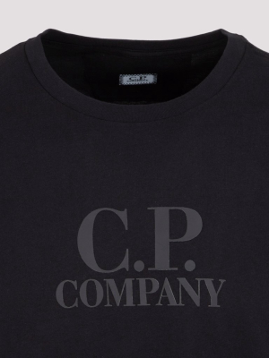 C.p. Company Logo Embossed T-shirt