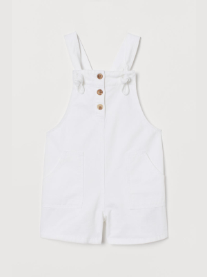 Cotton Overall Shorts