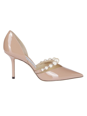 Jimmy Choo Embellished Pointed-toe Pumps