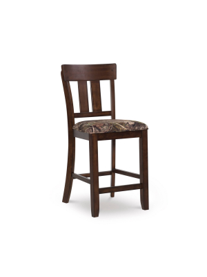 Mossy Oak Native Living Counter Height Barstool Dark Brown - Linon