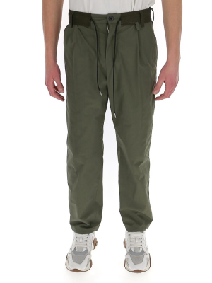 Sacai Drawstring Waist Detail Pants