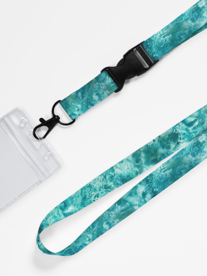 Imperial Teal Lanyard