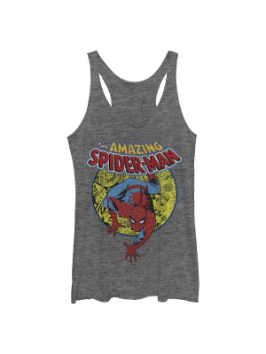 Women's Marvel Amazing Spider-man Responsibility Racerback Tank Top