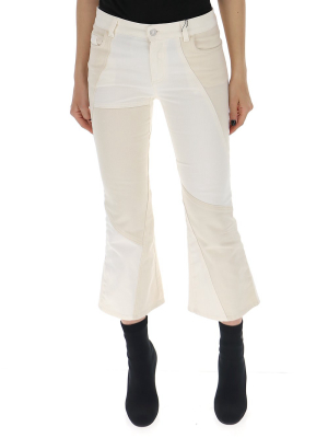 Alexander Mcqueen Cropped Flared Jeans