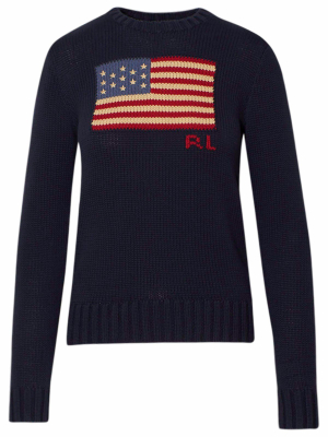 Polo Ralph Lauren Flag Intarsia Knit Jumper