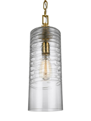 Elmore Cylinder Pendant In Various Colors