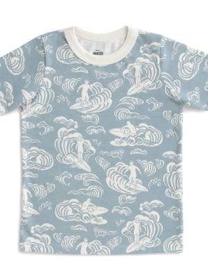 Short-sleeve Tee - Surfers Pale Blue