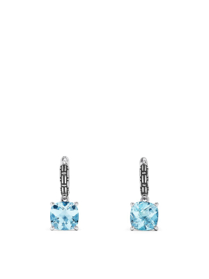 Effy 925 Sterling Silver Blue Topaz Earrings, 4.80 Tcw