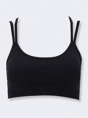 Low Impact - Seamless Ribbed Sports Bra