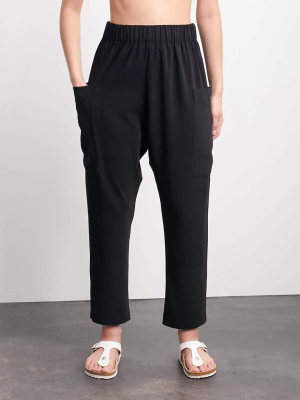 Patch Drape Pant