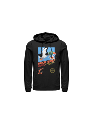 Men's Nintendo Nes Duck Hunt Pull Over Hoodie