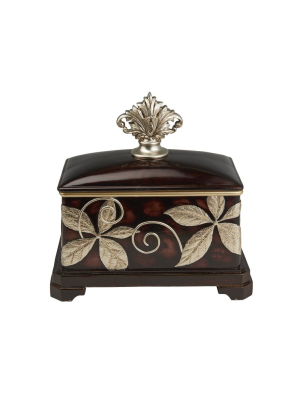 Ok Lighting 11.5"h Folius Decorative Box