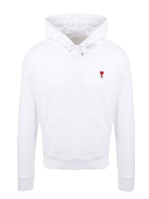 Ami Ami De Couer Monogram Motif Hoodie