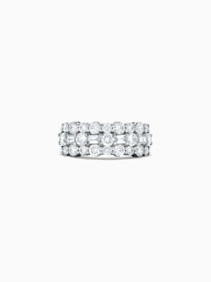 Effy Classique 14k White Gold Diamond Ring, 2.07 Tcw