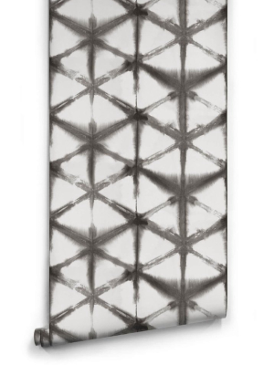 Shibori Star Wallpaper In Driftwood From The Shibori Collection By Milton & King