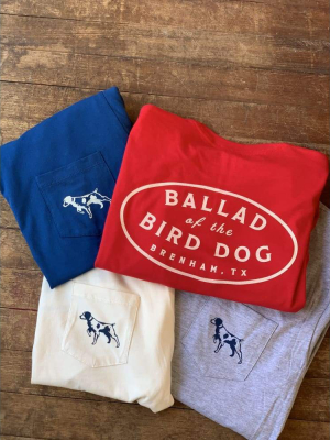 Shop Shirt | Oval Logo | Ballad Of The Bird Dog