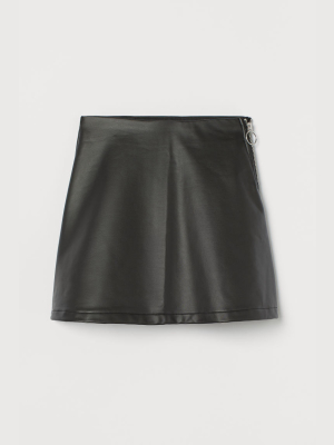 Skirt With Zipper