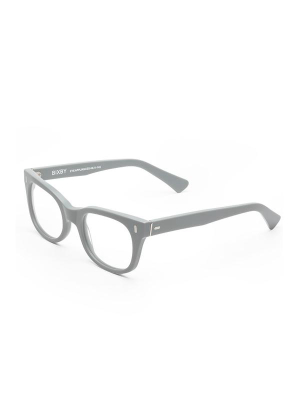 Bixby Glasses: Matte Putty Grey