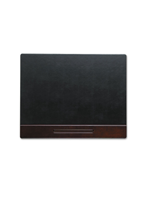 Rolodex Wood Tone Desk Pad Mahogany 24 X 19 23390