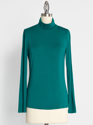 Classic And Cozy Turtleneck Top