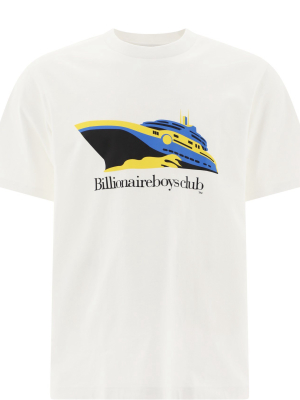 Billionaire Boys Club Boat Logo Printed T-shirt