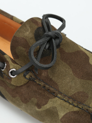 Car Shoe Camouflage Driving Moccasins