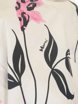 Marni Floral Printed Blouse