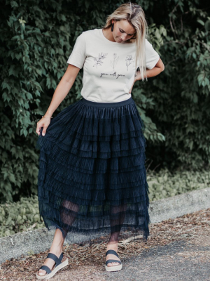 Mila Tiered Tulle Skirt