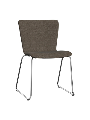 Vico Duo Side Chair - Sled Base - Fully Upholstered