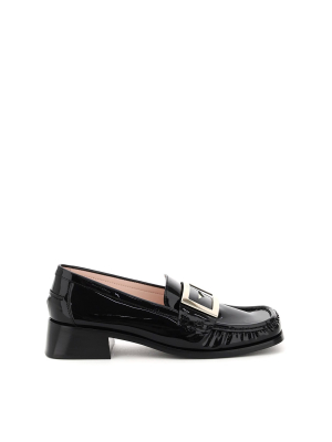 Roger Vivier Preppy Viv Buckle Loafers