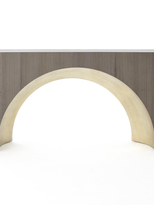 Global Views Arches Console - Brown