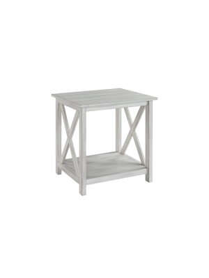 Jamestown End Table White - Boraam