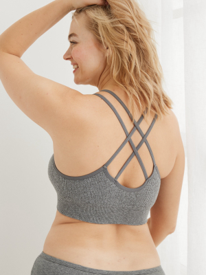 Aerie Seamless Strappy Padded Bralette