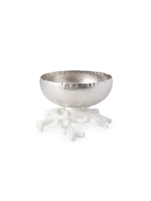 Ocean Reef Small Bowl - White