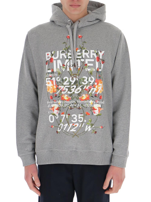 Burberry Montage Print Hoodie