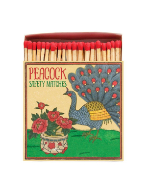 Peacock Matchbox