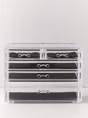 Acrylic 5-drawer Makeup Organizer